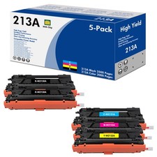 5PK W2130A 213A Toner Compatible for HP 5700dn 6700dn 6701dn MFP 5800f 5800 6800 picture
