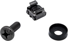 40 Pack M6x16mm Rack Mount Cage Nuts & Screws & Washers for Rack Mount Server Ca picture