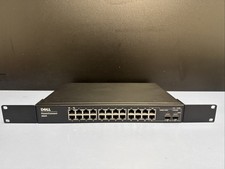 Dell PowerConnect 2824 Managed 24 Port 100-240Vac 60Hz Read picture