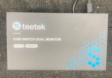 Steetek KVM Switch Dual Monitor 2-Port 4K@60Hz New picture