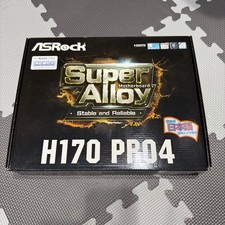 ASRock H170 PRO4 Super Alloy Motherboard HDMI Windows 10 Compatible Tested picture