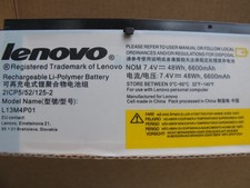 NEW ORIGINAL Lenovo L13M4P02 Battery 7400mAh, 7.4V - Black Y40-70 21CP5/52/125-2 picture