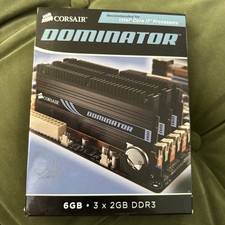 Corsair PC3-12800 6GB 3 x 2GB DIMM 1600 MHz DDR3 SDRAM Memory (TR3X6G1600C8D) picture