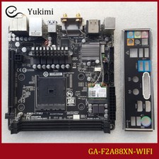FOR GIGABYTE GA-F2A88XN-WIFI AMD 64GB DVI HDMI Mini-ITX Motherboard Test OK picture
