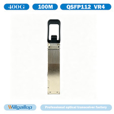 QSFP112 400G VR4 Pluggable Transceiver 850nm MMF MPO‑12 100m OM4 DDM Hot‑Swap picture