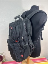 Shrradoo Anti Theft Travel Laptop Backpack with USB Charging Port Black - XL 50L picture
