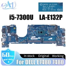 LA-E132P Mainboard For DELL Latitude E7480 Laptop Motherboard i5-7300U 0MWGPY picture