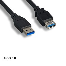 LOT 10pcs 3' Spuer Speed USB 3.0 A Extension Cable 5Gbps Sync Charge Data picture