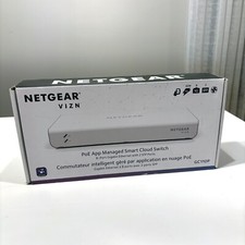 NETGEAR VIZN 8-Port Gigabit Ethernet Smart Cloud Managed Pro POE Switch GC110P picture