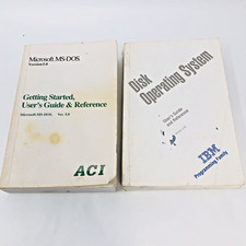 Vintage IBM Microsoft MS-DOS 5.0  Operating System Programmer's Reference Guide picture