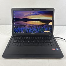 Compaq Presario CQ57 AMD C-50 Ram 2GB HDD 218GB Windows 7 Black w/ Charger  picture