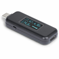 StarTech.com USB-C Power Tester, Bi-Directional Voltage/Current Multimeter, 240W picture