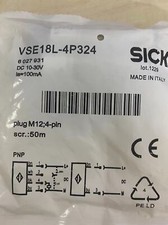 QTY:1 new For Sick Photoelectric Sensor VSE18L-4P324  Replacement picture