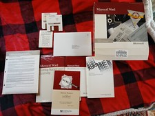Microsoft Word Academic 4.0 (Apple Macintosh, 1988) Word Processor 3.5