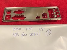 ASUS IO SHIELD FOR ASUS  B85 PLUS USB3.1 ,   B150 PLUS , B150 PLUS D3 , ORIGINAL picture