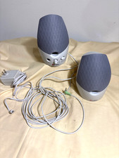 Vintage  Labtec LCS-1050  Desktop Wired Computer Speakers + Power Adapter   A+ picture