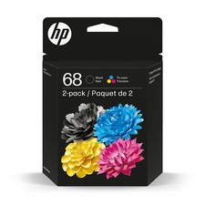 	HP 68 Black/Tri-Color Ink Cartridges 2-Pack | Works Envy 6100e 6500e Series |	 picture