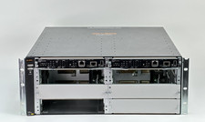HPE Aruba X 5406R zl2 J9850A Switch Chassis 4U 2x MM J9827a + Fan Tray No PSU picture