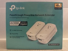 TP-LINK AV2000 2000Mbps 2-Port Gigabit Powerline Network Extender TL-PA9020P KIT picture