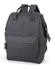 Wide Mouth Laptop Tablet Backpack Men Women Teens Travel Bookbag for School Work picture