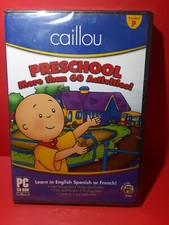 Caillou: Preschool More Than 60 Activities  [PC CD-ROM Software] PBS NEW SEALED picture