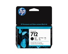 HP W125916946 3ED70A 712 38ml Black DesignJet Ink Cartridge, Standard Yield ~E~ picture
