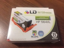 LD Reman 564XL CB684WN HY Black Ink Cartidge for HP 7510 B109q B8500 B110 B8500 picture