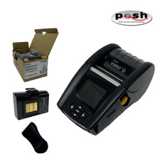Zebra ZQ610 Barcode Label Printer: ZQ61-AUFA000-00 w/ Battery and Belt clip picture