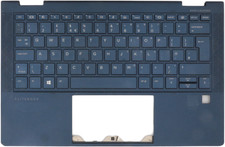 ORIGINAL QWERTY UK Keyboard Palmrest for HP ELITEBOOK DRAGONFLY Backlit LED picture