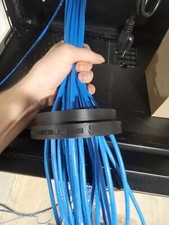 Cable Comb Management Wire Dresser Bundler Ethernet Network Data Cat6 Cat5 RG6 picture