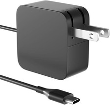 65W USB C Fast Charger for Laptop & Phone, Universal AC Adapter MacBook Dell HP picture