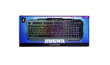 TikTok Bugha Exclusive Backlit RGB LED Gaming Keyboard with Function Keys for PC picture