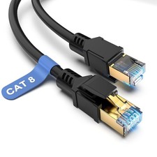 Heavy-Duty Cat 8 Ethernet Cable 6FT - Fast, Reliable for Indoor/Outdoor Use picture