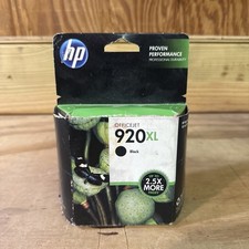 HP 920XL Black Ink Cartridge High Yield Genuine OEM picture
