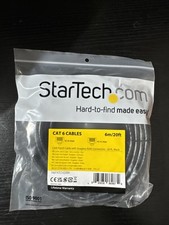 Startech Cat 6 Cables 6m/20ft Rj-45 N6patch20bk picture