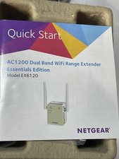 NETGEAR Wi-Fi Range Extender EX6120-100NAS AC1200 WIFI Range Extender Open Box picture