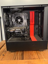 Fully custom built gaming pc setup picture