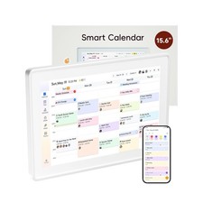 Digital Calendar,15.6-inch Digital Wall Planner & Chore Chart, Touchscreen Fa... picture
