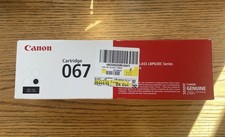 Canon 067 Black Toner Cartridge Genuine - Original - Brand New & Factory Sealed picture
