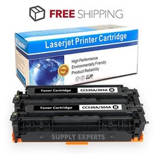 2PK CC530A Black Toner Compatible for HP CP2025DN CM2320 picture