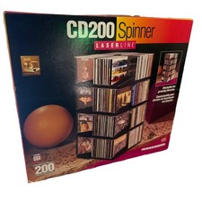 CD200 Spinner Laser line (Open Box) CD Holder 200 CD’s picture