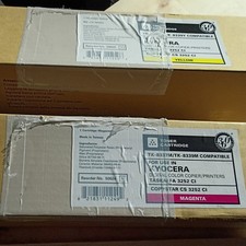 Katun For Kyocera TK-8337 / TK-8339 Compat. Yellow & Magenta Toner Kits New picture