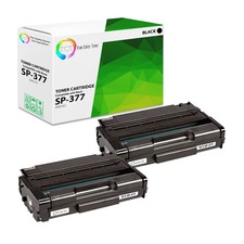 2Pk TCT Prem SP-377 Black for Ricoh SP377DNwX Compatible Toner Cartridge picture
