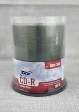 32X Imation 100 Pack Spindle 80MIN/700MB CD-R New Sealed 2001 picture