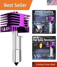 Precision 0.4mm Hotend with Low Adhesion MPVD Coating for 3D Printing Excellence picture
