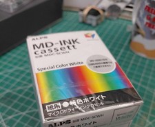 Alps MD Printer Ink Cartridge Spl Color White MDC-SCWH - Replc 106050-00 Qty 1  picture