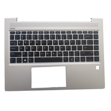 New For HP ProBook 440 G6 445 G6 G7 Palmrest Non-Backlit Keyboard L44589-001 picture