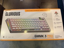 GMMK 3 PRO Prebuilt Wireless Keyboard - Brand New - Silver - 75% Gaming Keyboard picture