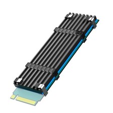 GLOTRENDS M.2 Heatsink Kits with Thermal Pad for 2280 1-22 x 70 x 3 mm picture