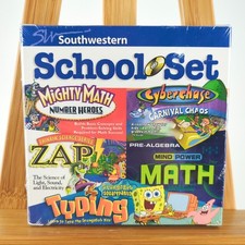 Southwestern School Set (Windows PC) SpongeBob Typing, Mighty Math, and More picture